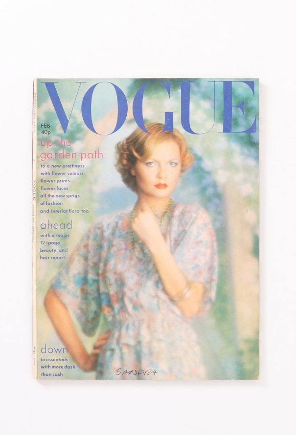 VOGUE UK 1975 David Bailey Issue Trio - 9