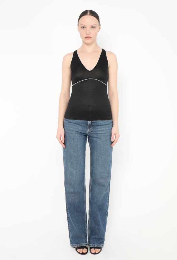 Chanel Fantasy Pearl Trim Top - 2