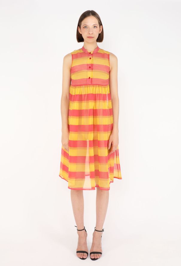 Miu Miu Organza Babydoll Dress - 2
