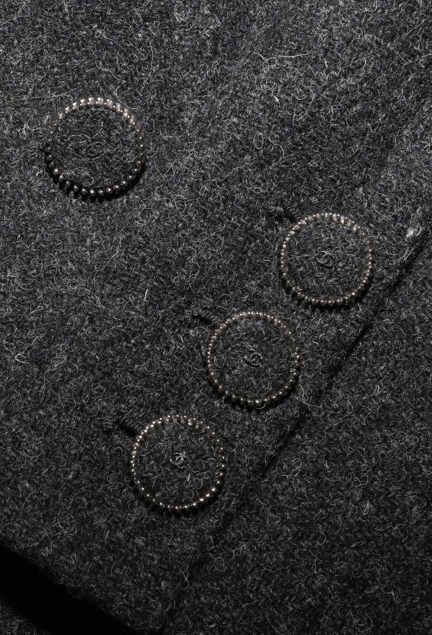 Chanel 2016 Felted 'CC' Pocket Jacket - 7