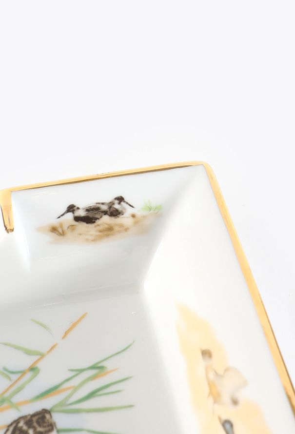 Hermès Porcelain Hunting Dog Ashtray, 1970s - 5