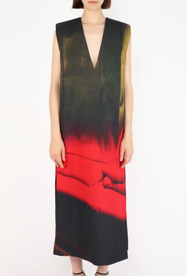 Jil Sander Abstract Midi Dress, S/S 2025 - 4