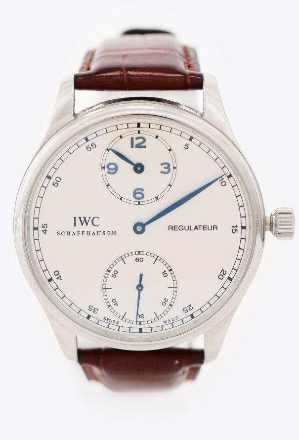 IWC Steel Portuguese Regulateur Watch - 2