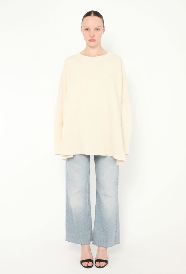 The Row 2023 Oversized Cashmere Sweater - 2 The Row 2023 Oversized Cashmere Sweater - 2