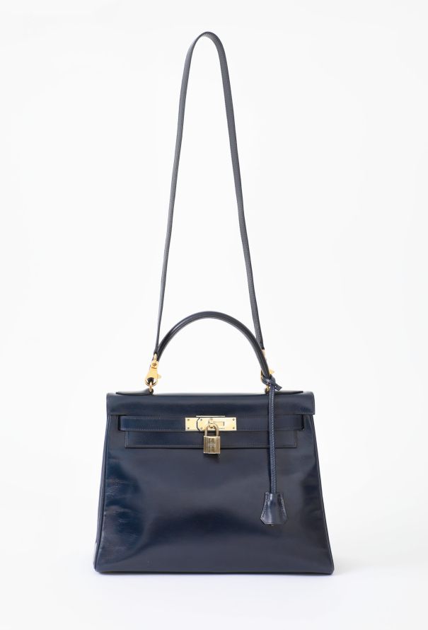 Hermes kelly hotsell navy