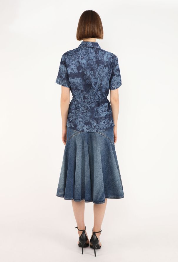 Dior Toile de Jouy Drawstring Shirt, 2024 - 4