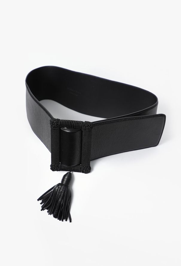 Saint Laurent 2013 Broad Tassel Belt - 3