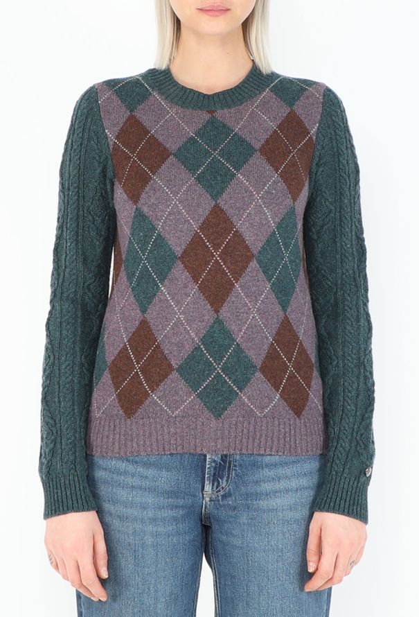 Chanel Pre-Fall 2013 Paris-Edinburgh Argyle Sweater - 1