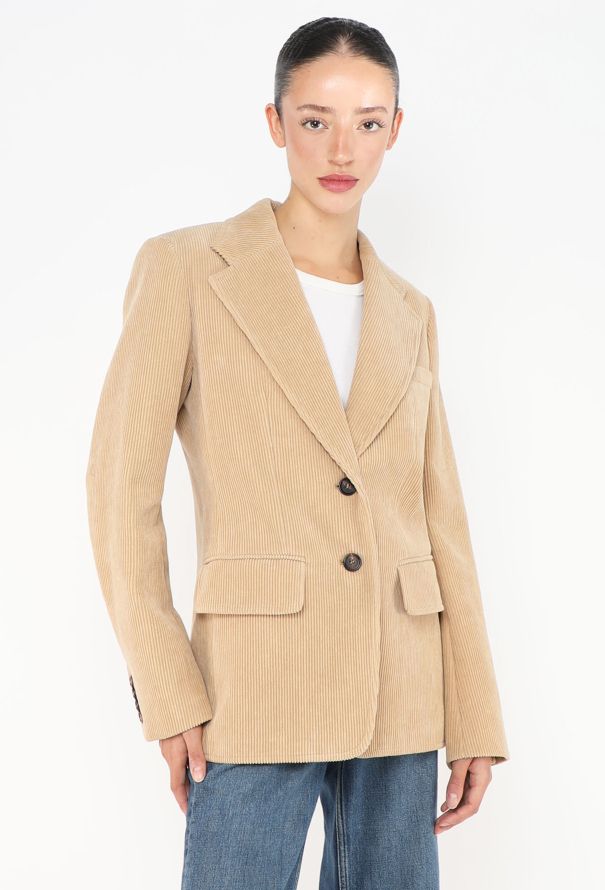 Chloé Pre-Fall 2023 Corduroy Blazer - 1