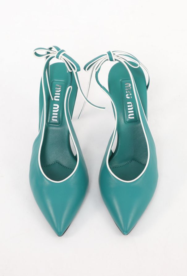 Miu Miu S/S 2025 Décolleté Slingbacks - 3 Miu Miu S/S 2025 Décolleté Slingbacks - 3