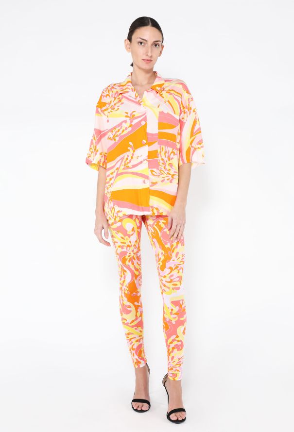 Emilio Pucci S/S 2021 Abstract Printed Ensemble - 2