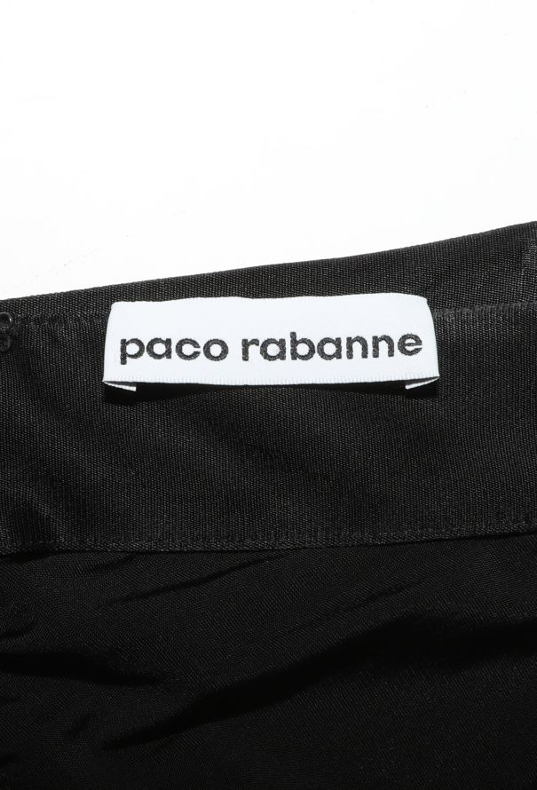 Paco Rabanne 2023 Floral Lace Ruffled Skirt - 7