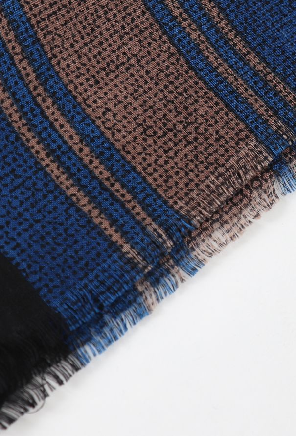 Saint Laurent '70s Fringed Plaid Scarf - 4 Saint Laurent '70s Fringed Plaid Scarf - 4