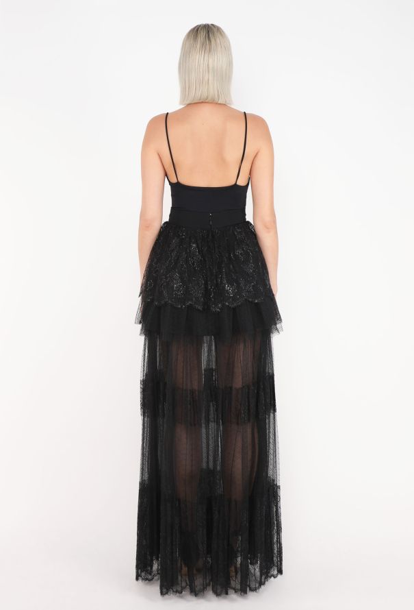 Chloé Tiered Lace Maxi Skirt, Resort 2014 - 5