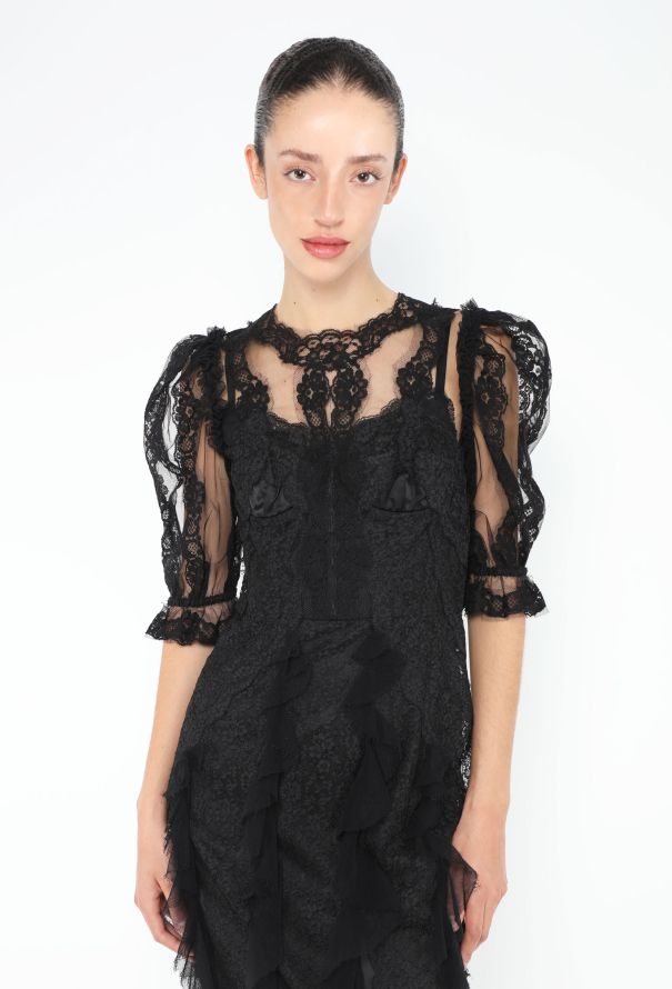 Dolce & Gabbana F/W 2016 English Lace Dress - 2