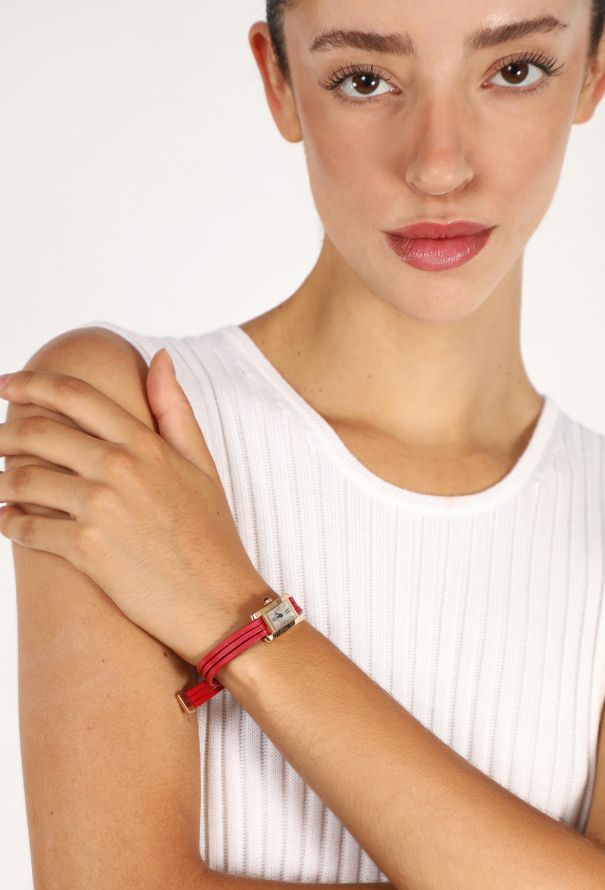 Cartier 18k Rose Gold Tank Mini Allongée Watch - 2