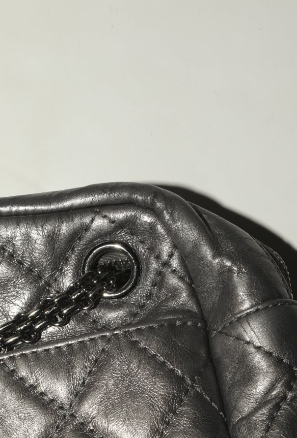 Silver 2.55 Jumbo Camera Bag | Authentic & Vintage | ReSee