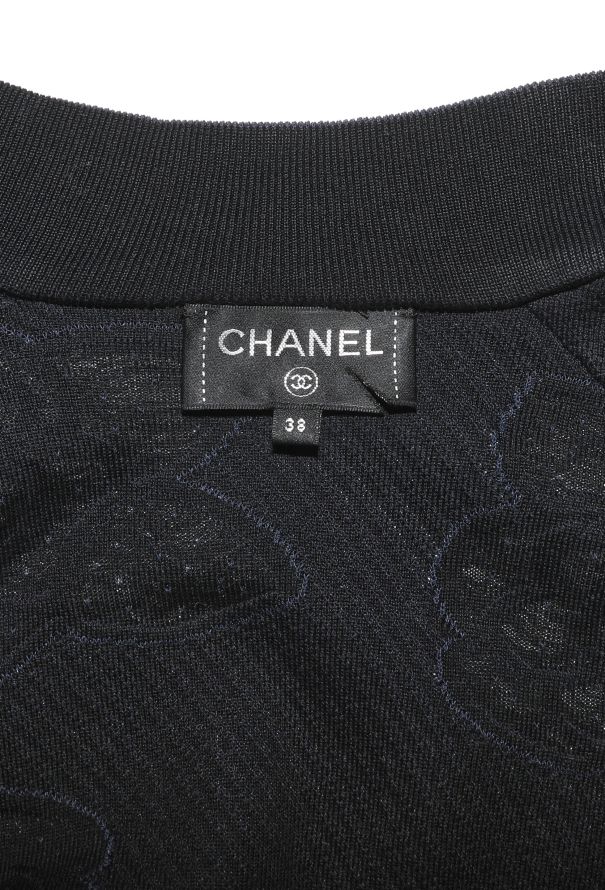 Chanel S/S 2018 Camélia Denim Bomber Jacket - 8