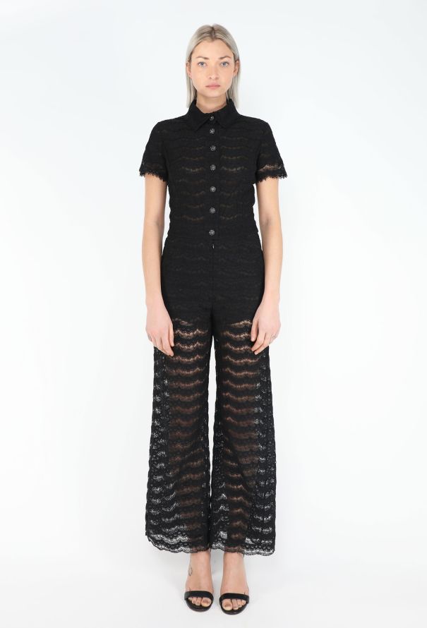 Chanel STUNNING 2020 Gripoix Lace Jumpsuit - 1