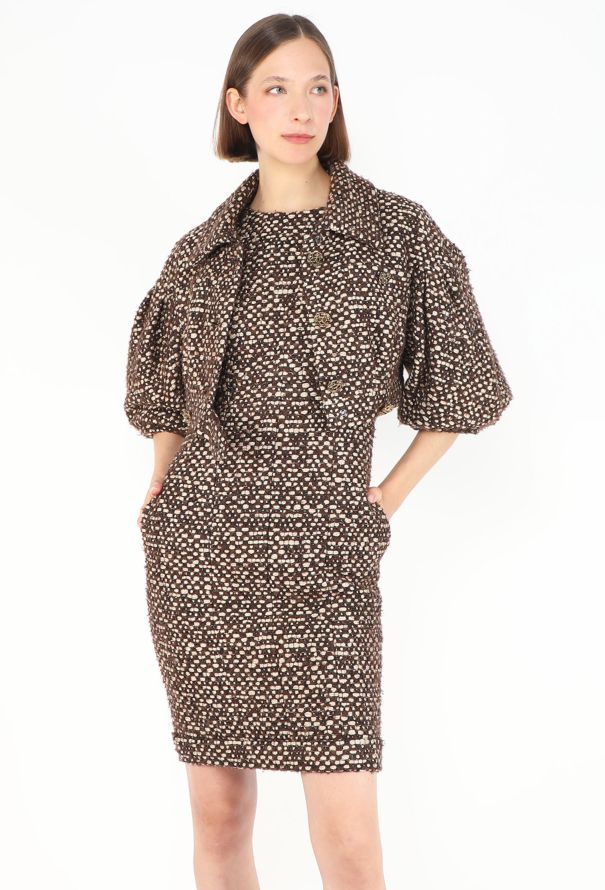 Chanel Haute Couture F/W 2010 Lamé Tweed Ensemble - 5