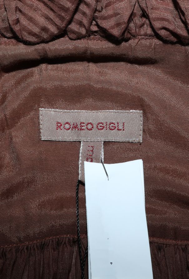 Romeo Gigli Ruffled Trim Cotton Tunic, F/W 1990 - 9