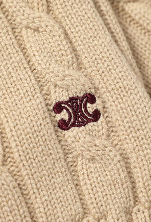 Céline 2024 Cashmere Cable-Knit Set - 4 Céline 2024 Cashmere Cable-Knit Set - 4