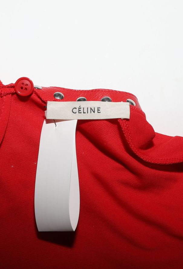 Céline Pre-Fall 2017 Studded Jersey Dress - 6