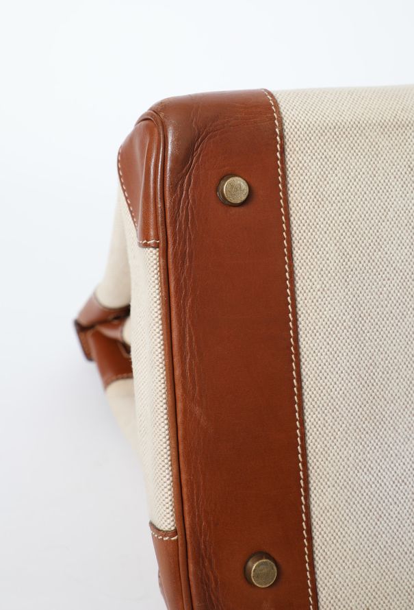 Hermès Vintage Barenia & Toile H Birkin 40 - 9