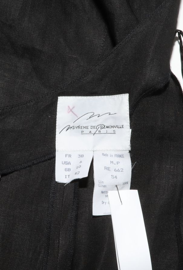 Myrene De Premonville '90s Open Back Flared Gown - 6