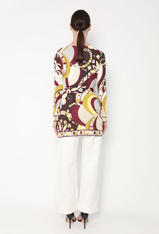 Emilio Pucci Belted Graphic Tunic - 5