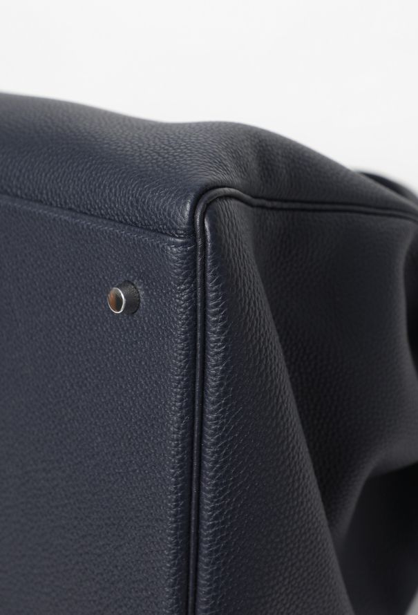 Hermès Bleu Nuit Togo Kelly Retourné 50 - 12