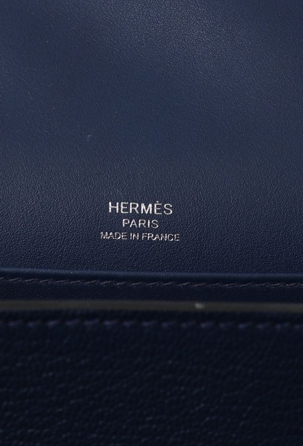 Hermès Navy Mysore Geta Bag - 12