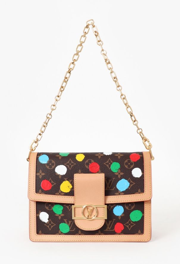 Louis Vuitton 2023 x Yayoi Kusama Dauphine MM Bag - 1