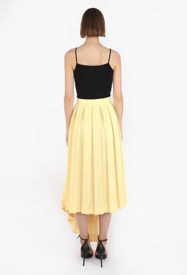 Céline Asymmetrical Pleated Skirt, S/S 2018 - 7
