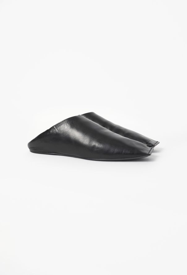 Balenciaga 2024 Babouche Leather Mules - 3