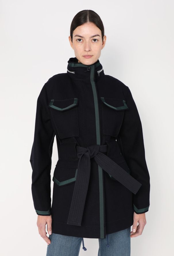 Sacai 2018 Belted Cargo Jacket - 1