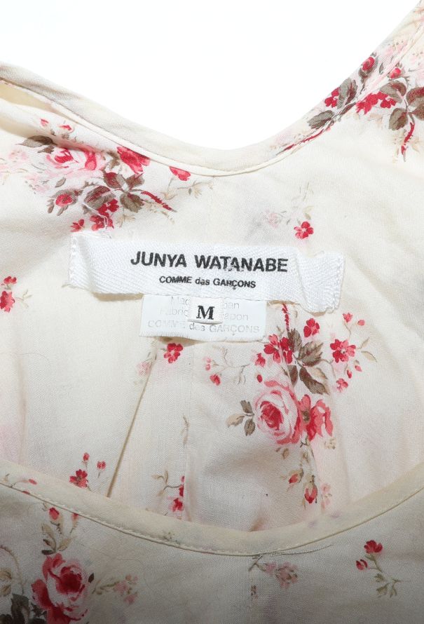 Comme des Garçons S/S 2008 Floral Draped Blouse - 6