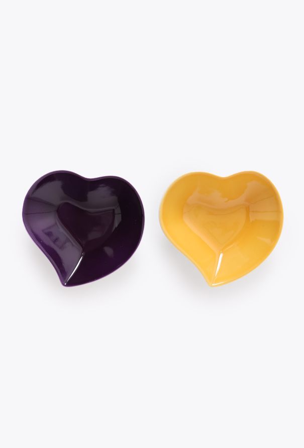 Saint Laurent Vintage Porcelain Heart Bowl Set - 1