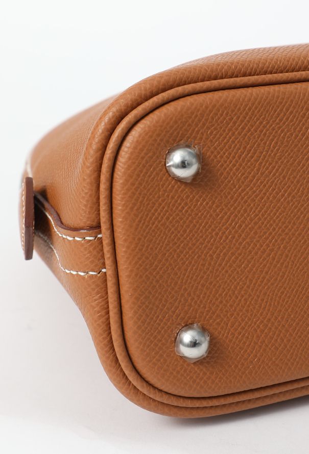 Hermès Gold Epsom Bolide 1923 - 25 Strap Bag - 11