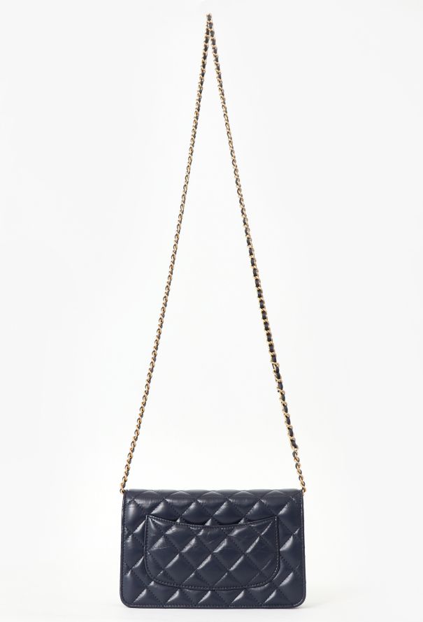 Chanel Navy 2.55 Wallet On Chain - 3