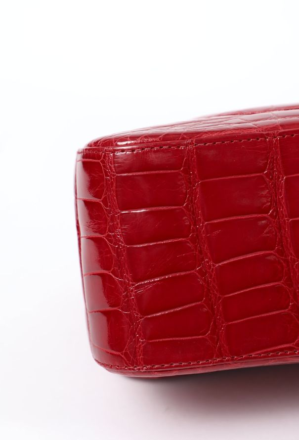 Chanel Jumbo Timeless Bag in Red Alligator – Bespoke Order - 9 Chanel Jumbo Timeless Bag in Red Alligator – Bespoke Order - 9