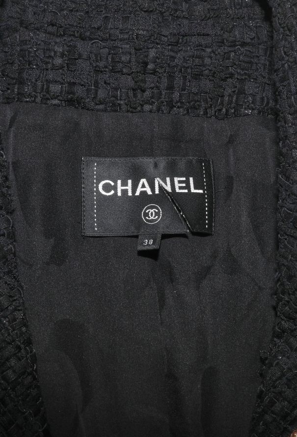 Chanel Pre-Fall 2021 Tweed Lamé Trim Coat - 8