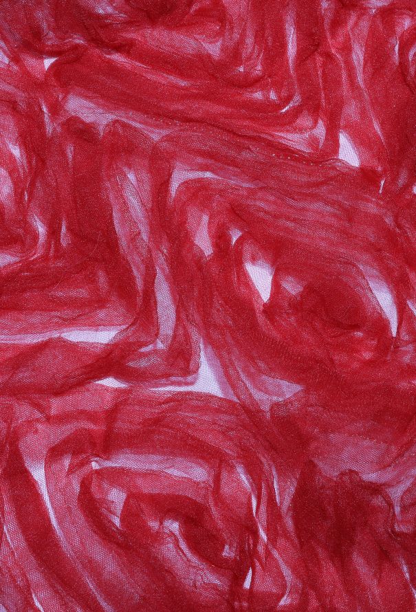 Comme des Garçons 2020 Flared Embroidered Tulle Skirt - 6