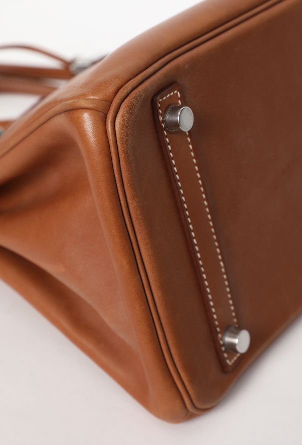 Hermès Barenia Birkin 30 with Patina - 8