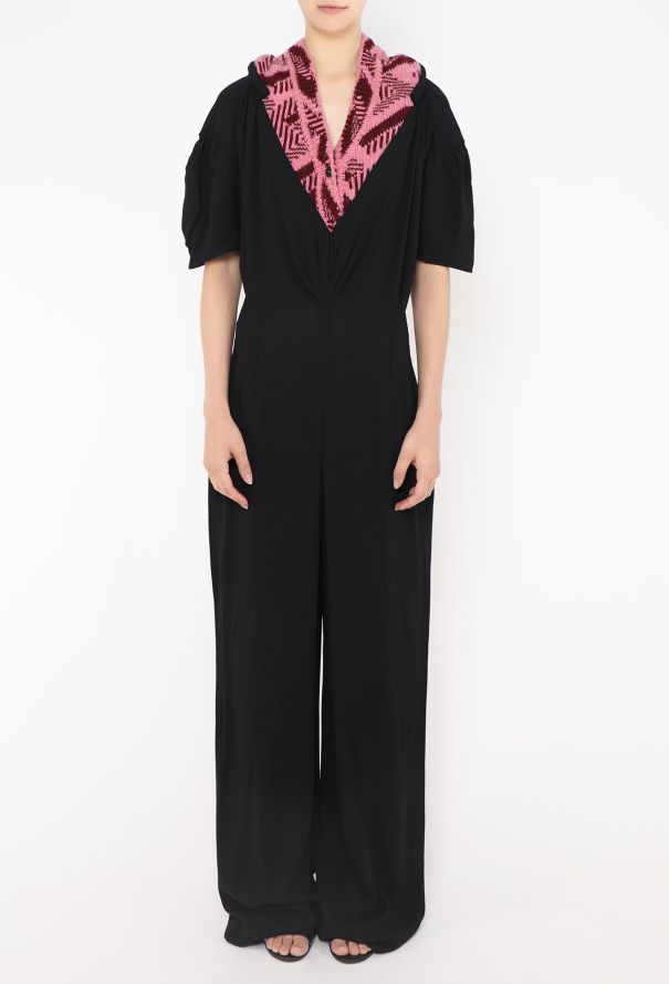 Prada F/W 2021 Knit Trim Jumpsuit - 4