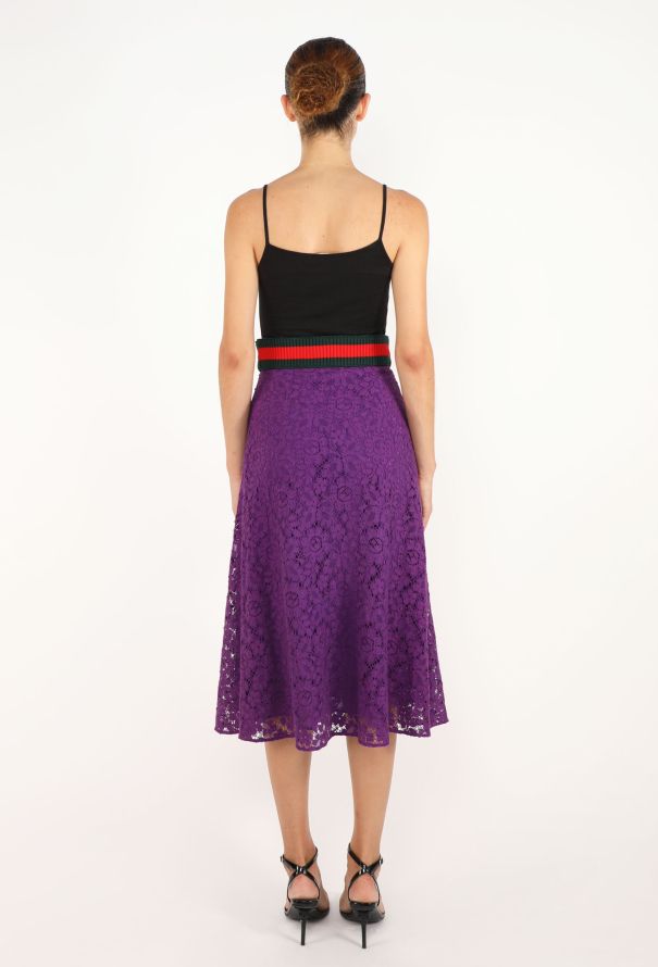 Gucci Floral Lace Skirt, Resort 2016 - 4