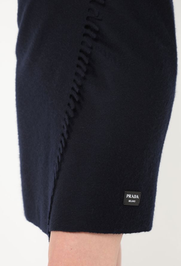 Prada 2023 Cashmere Wrap Skirt - 5