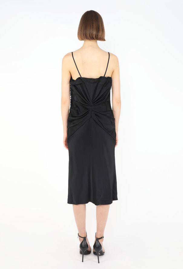 Dior Charmeuse Draped Bustier Dress, 2008 - 7