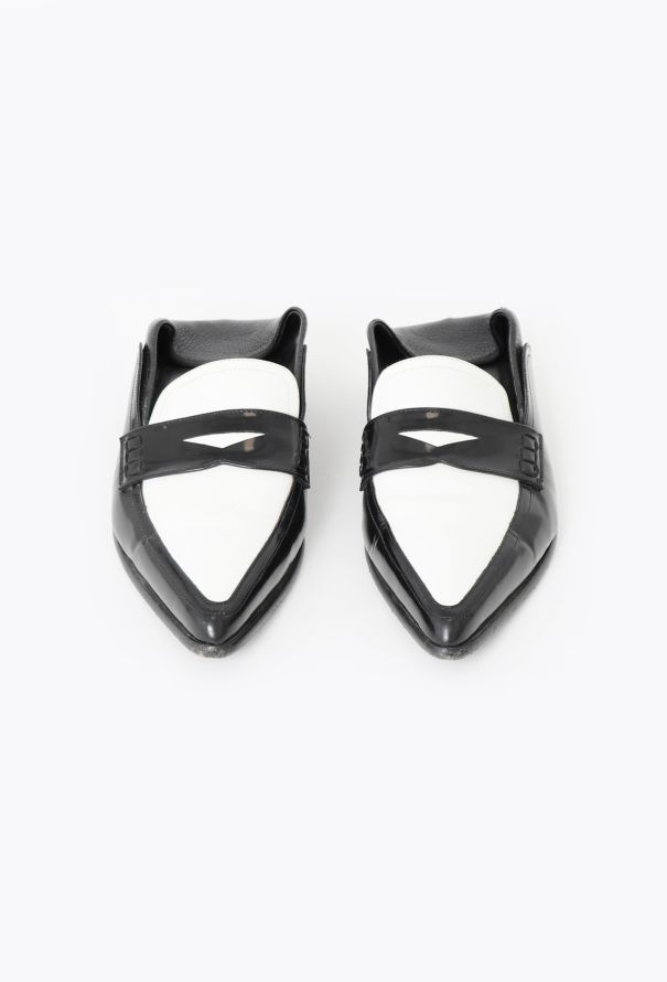 Loewe 2020 Folded Leather Penny Loafers - 3 Loewe 2020 Folded Leather Penny Loafers - 3