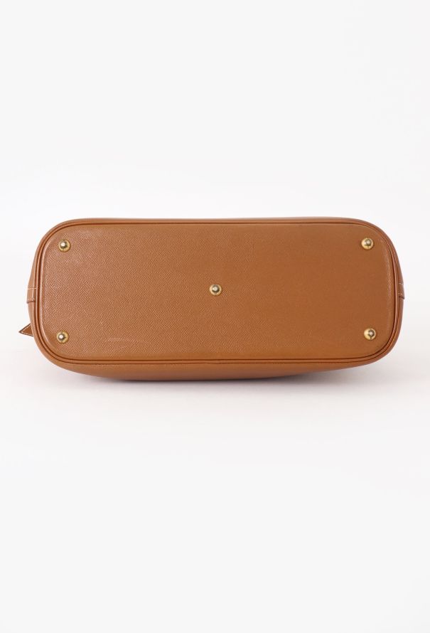 Hermès Gold Smooth Grain Calfskin Bolide 35 - 6 Hermès Gold Smooth Grain Calfskin Bolide 35 - 6